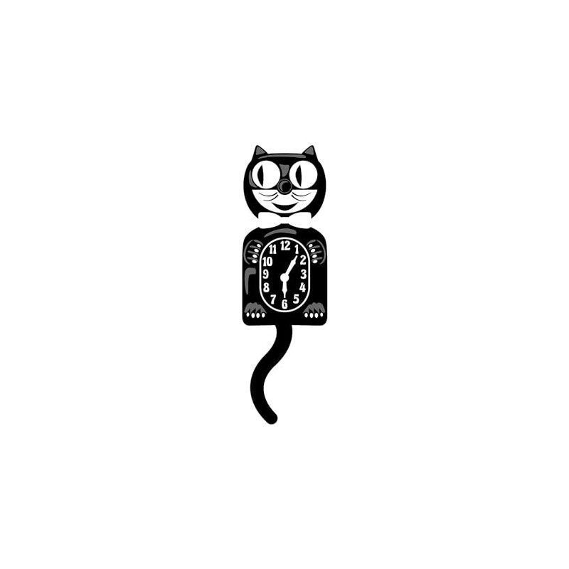 CafePress Cat Clock Magnets Rectangle Magnet, 3"x2" Refrigerator Magnet