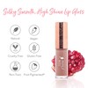 100% PURE Lip Gloss (Fruit Pigmented), Pink Caramel, High Shine,