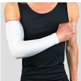 Forearm Elbow Forearm Band 1pc Pressure Sleeve Protective Exercise Sleeve Adae white/FREE(xl)