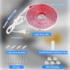 maylit Under Cabinet Strip Lighting Plug in 48in, Ultra Bright