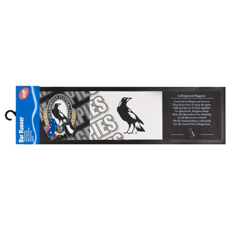 Collingwood Magpies Bar Runner
