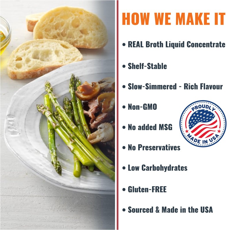 SAVORY CHOICE Beef Demi-Glace Concentrate, 1 Box of 2 Packets