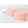 Cotton Delight Standard Pillow Cases Set of 2 Blush Pink