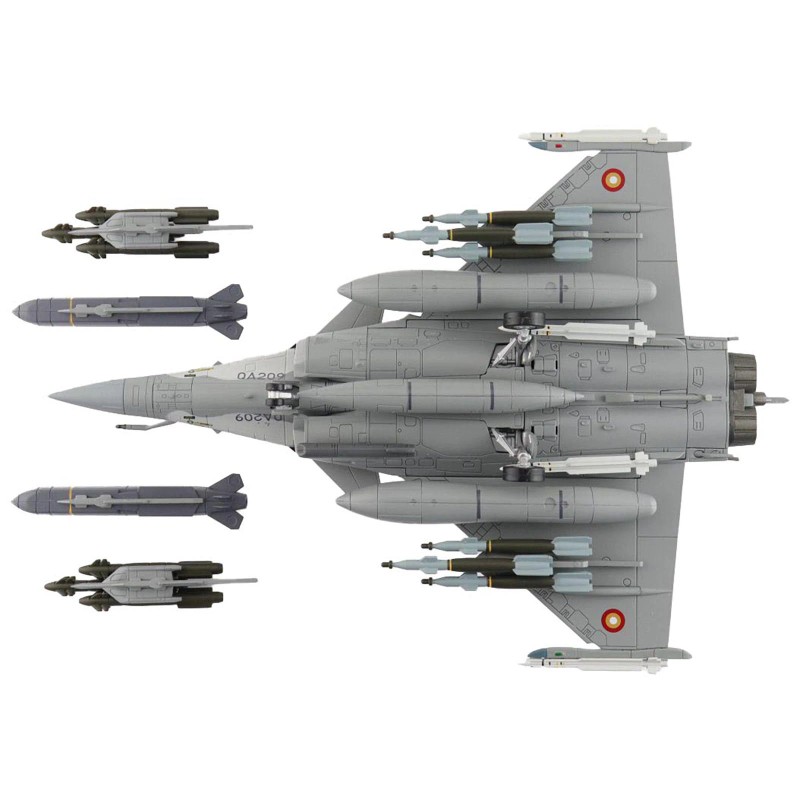 DCD Dassault Rafale DQ Fighter Aircraft QA209 1/72 Scale Diecast