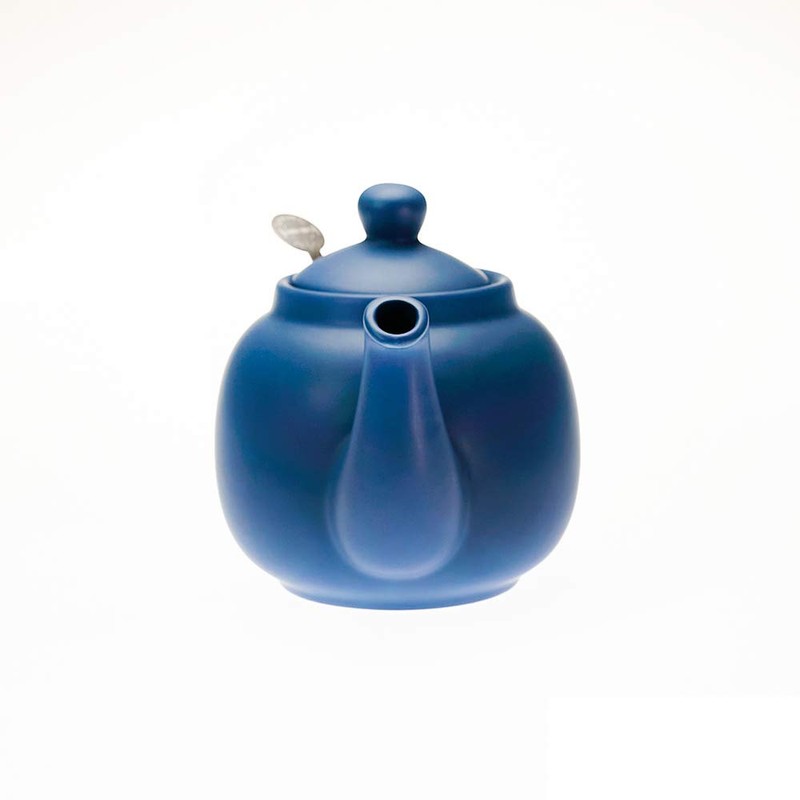 LONDON POTTERY Farmhouse Teapot for 2 Cup, Nordic Blue