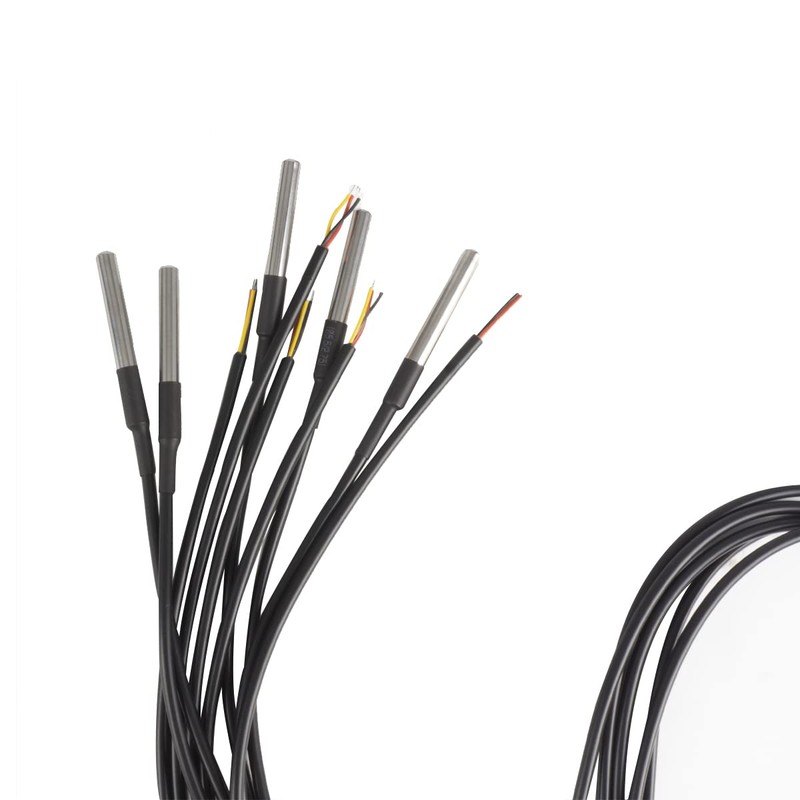 Beenlen Waterproof DS18B20 Temperature Sensor, Digital Temperature Thermal Cable Temperature