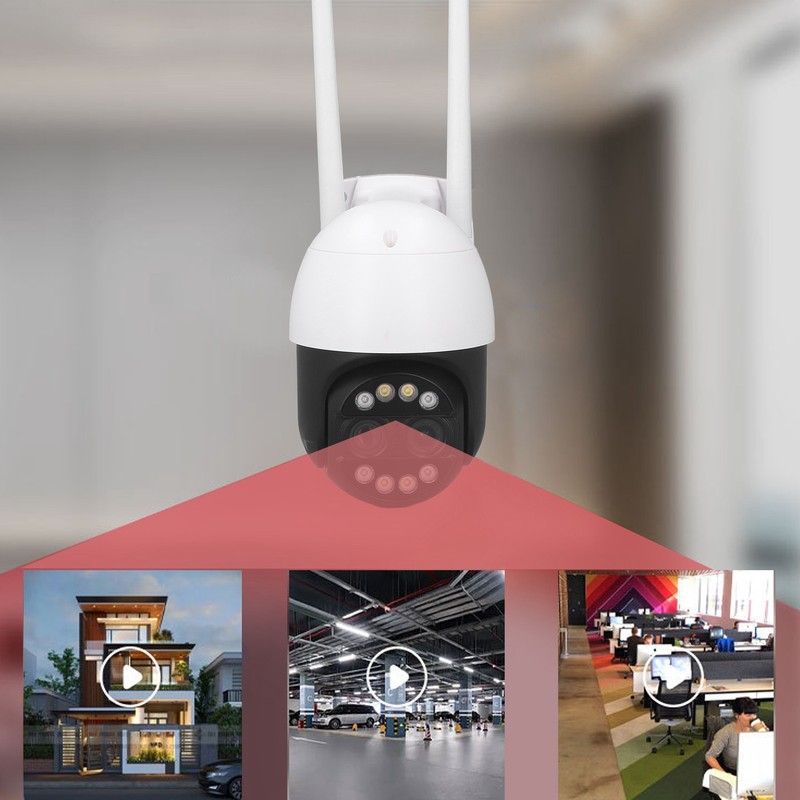 Night Vision Camera 2560x1440 HD Remote Control Two Way Voice