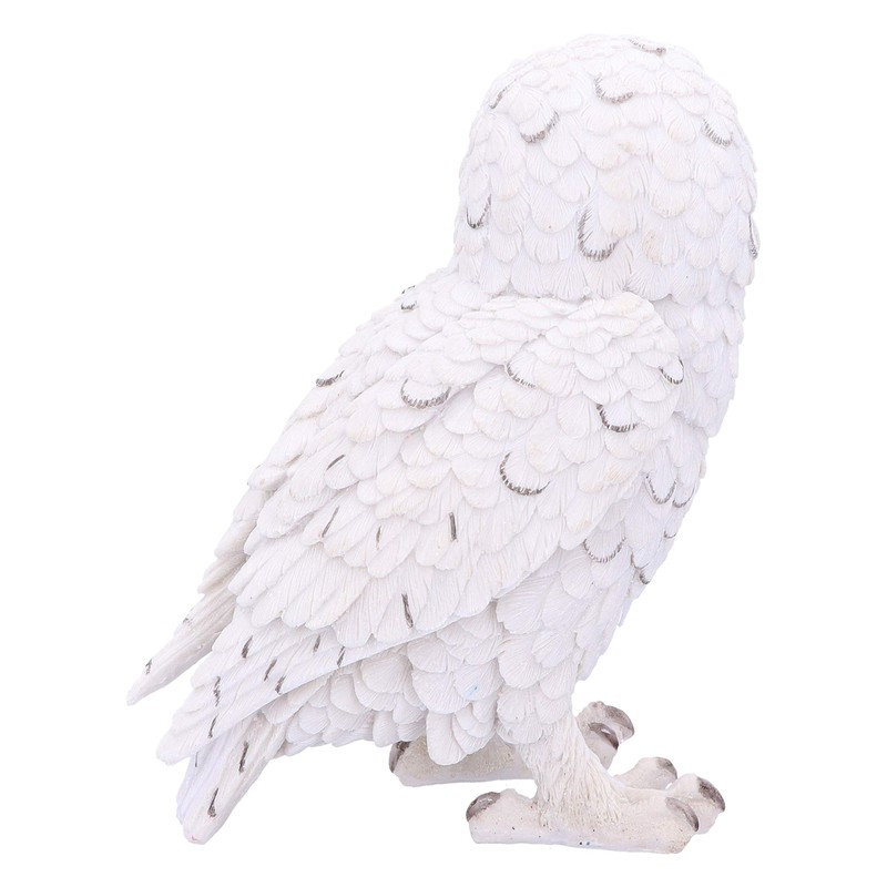 Nemesis Now Snowy Watch Large 20cm, Resin, White, One Size