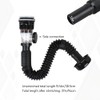 Bathroom Sink Drain Kit - Flexible Sink Drain P-Trap for
