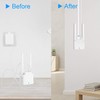 Screwless Wall Mount for Wyze Cam Outdoor Base Station(Not Include)