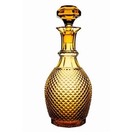Vista Alegre Bicos Wine Decanter Amber,