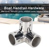 3 Way Corner Tee Joint 316 Stainless Steel Mirror Polished