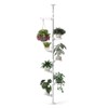 Hershii 7-Layer Tension Pole Plant Stand Indoor Decorative Display Rack