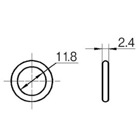 SANEI O-Ring for Sanei Watering Jointers Material NBR 3 Pieces PP50-71S