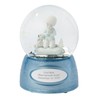 Things REMEMEBERED Engraved Praying Boy Musical Snow Globe (Free Customization),