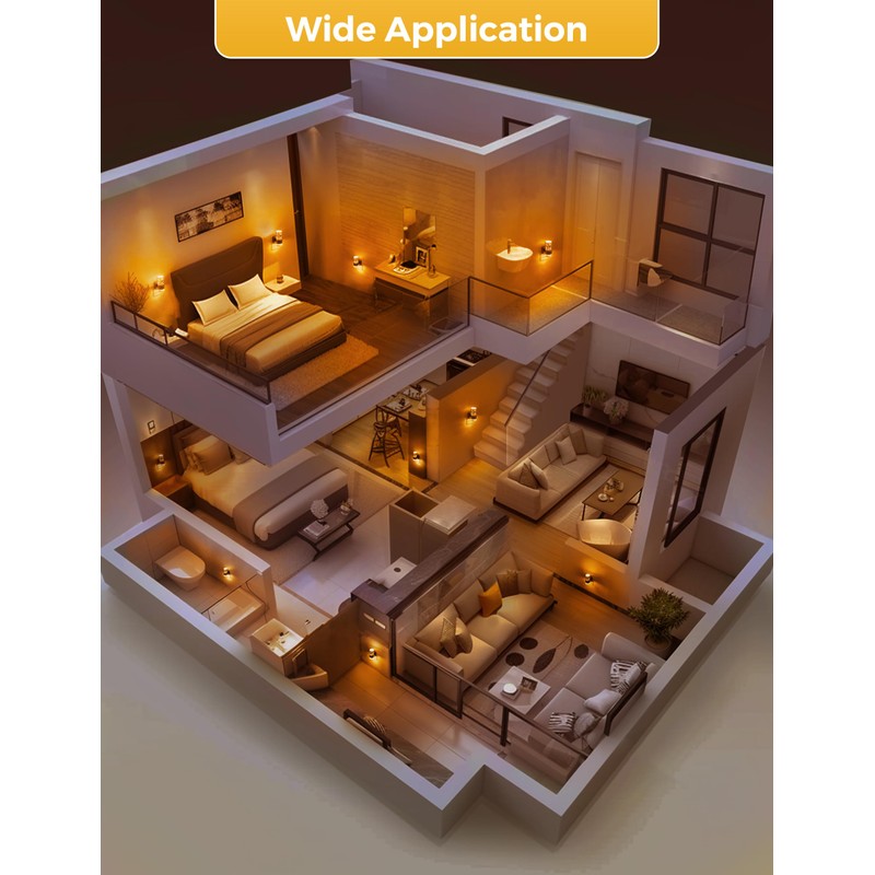 L LOHAS LED Night Lights Plug into Wall, Amber Night