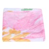 Summer Floral Pattern Shower Curtain with Hook Bathroom Curtain for