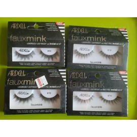 4 pairs Ardell Faux Mink False Eyelashes #810 & #814