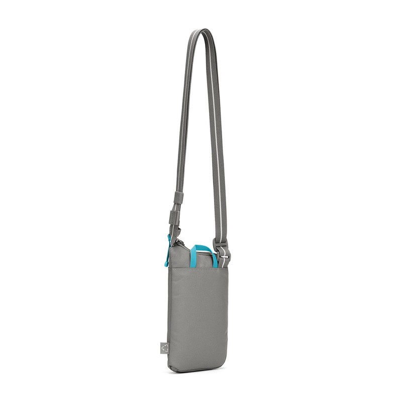 Pacsafe GO Anti-Theft Technology Crossbody, Stone, gray (stone)
