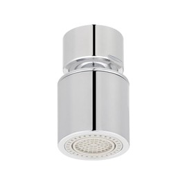 iFealClear 360 Degree Rotatable Tap Aerator for Kitchen Sink Dual Flow Aerator Faucet Sprayer Attachment Water Saving 22mm Female Thread - Chrome