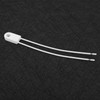 Fafeicy 4Pcs Ceramic Thermal Fuse Square Circuit Cut-Off Ceramics Tube