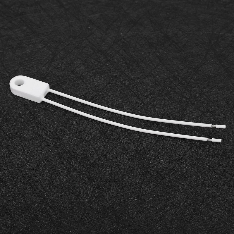 Fafeicy 4Pcs Ceramic Thermal Fuse Square Circuit Cut-Off Ceramics Tube
