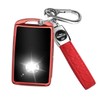 QBUC for Mazda Key Fob Cover Case with Keychain,Compatible with