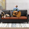 YISUN Waterproof PU Couch Seat Covers, Stretch Individual Seat Cushion