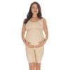 SlimMe Women's Maternity High-Waist Seamless Thigh Shaper Nude Medium
