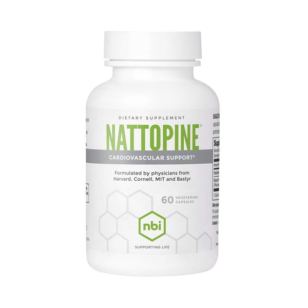NBI NattoPine, Healthy Circulation Support for Men & Women | 60ct Veggie Capsules