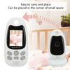 2in Baby Monitor with Camera LCD Screen Wireless 2 Way