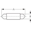 Sea Dog 441071-1 12V Festoon Light Bulb, 10 W /
