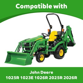 DIMCOSG Tractors maintenance kit Oil，Fuel，Air Filter Compatible with John Deere 1025R 1023E 1026R 2025R 2026R Replaces Part Numbers AM116304 LVU34504 LVU34503 M806418 MIU804763