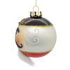 Kurt Adler 80MM Glass Nutcracker Ball Ornament