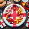 Lizzy 20Pcs England Paper Plates | St George Party Supplies