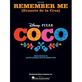 Remember Me (Ernesto de la Cruz) from the film Coco - Easy Piano Sheet Music Single