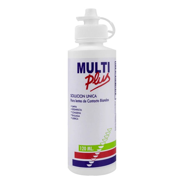 Multiplus Solución Lentes de Contacto Multiplus 120 Unidad 1 120