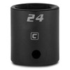 Capri Tools 24 mm Shallow Impact Socket, 1/2-Inch Drive, 6-Point,