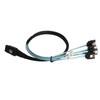 Mini SAS to 4 SATA Cable 7Pin 12Gbps Tinplated Copper
