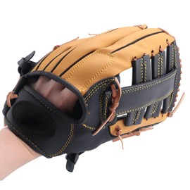 Stroagymoon Professional Baseball Gloves Youth Adult Leather Baseball Gloves Softball Training Catcher Gloves 12.5 Inches