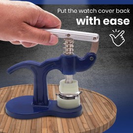 Gadgetime USA New & Improved - Watch Back Closer - Watch Base Cover - Watch Repairing Accessories - Watch Back Closing Tool - Wrist Watch Press
