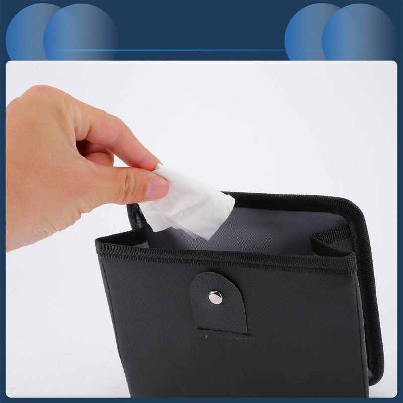 INFINAUTO Car Trash Can Car Door 7.1" Length 3.2" Width