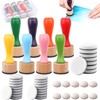 47 Packs Ink Blending Foam Pads Set, Include 8 Pcs