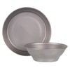 Lifeventure Superlight Titanium Plate And Bowl Set With Storage Pouch
