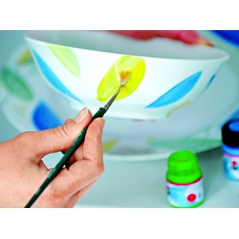 Marabu 782 15 ml Porzellan Paint, Silber