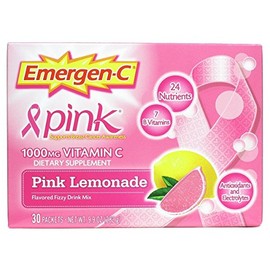 Emergen-C, Pink, 30 pkt, 6 Pack
