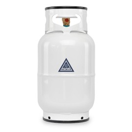 Ignik Refillable Gas Growler Propane Tank, 10-Pound - White