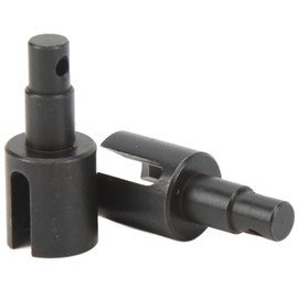 RC Front Diff Outdrive Steel Upgrade Part RC Differential Drive Cup for Losi Baja Rey 1/10 RC Car 2pcs Black