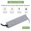 Waterproof LED Driver 60 Watts - 110V-260V AC to 12V