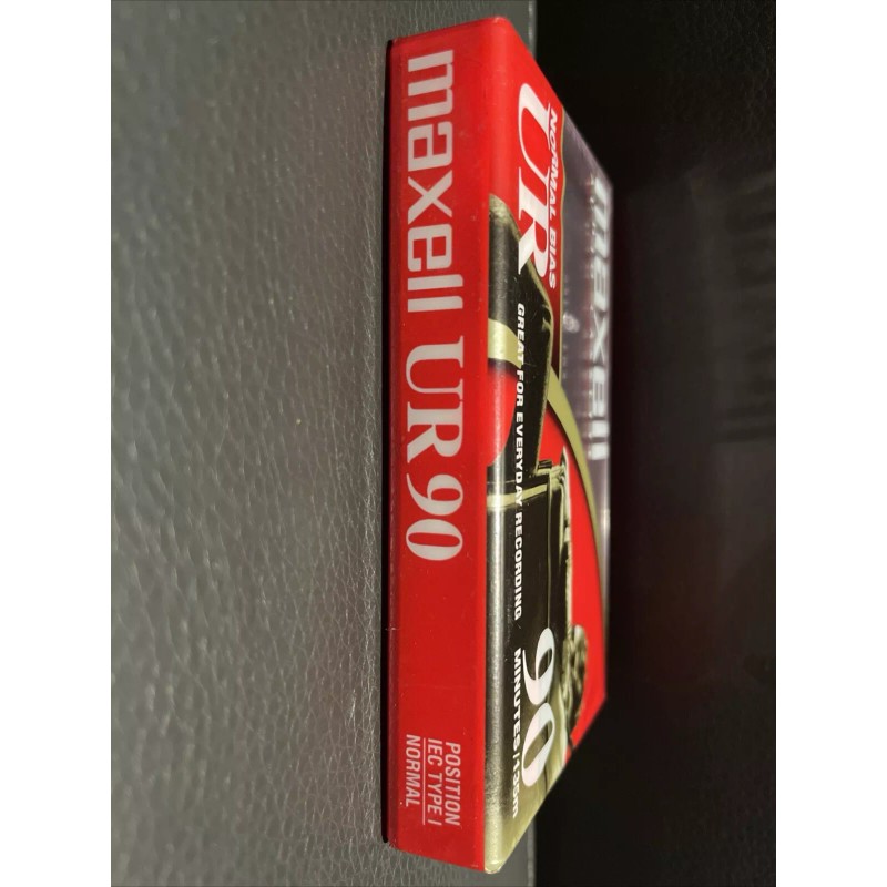 Maxell UR 90 Normal 90 Minutes Audio Cassette Tape NEW